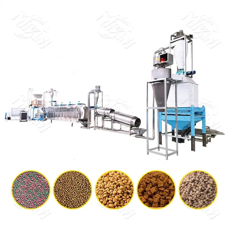 Line Extruder Feed Feed Ikan Terapung